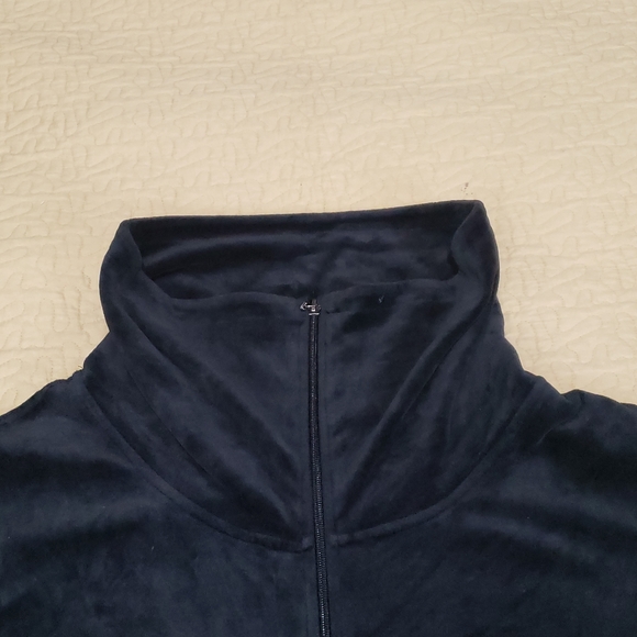 Calvin Klein velour track jacket size 3XL - Picture 4 of 6